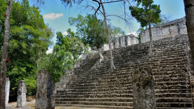 Sitio arqueologico de Calakmul - Mexico
