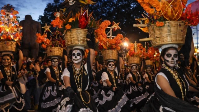 Défilé de la fête des morts, Oaxaca