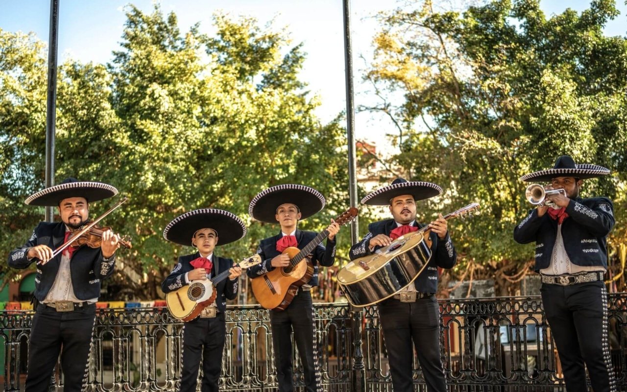 Mariachis à Guadalajara, Mexique