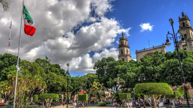 Ville de Merida au Mexique
