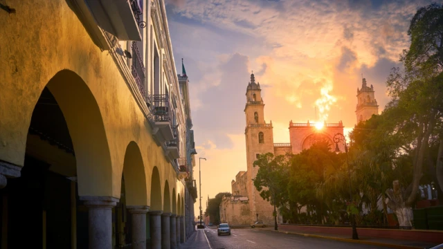 Merida Yucatan San Idefonso cathedral Yucatan