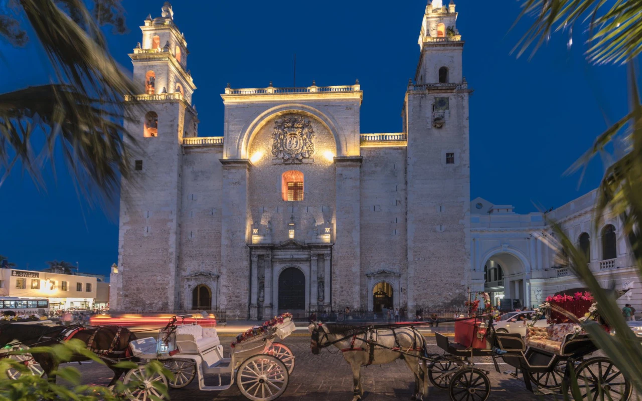 tourisme à Merida, Yucatan, Mexique