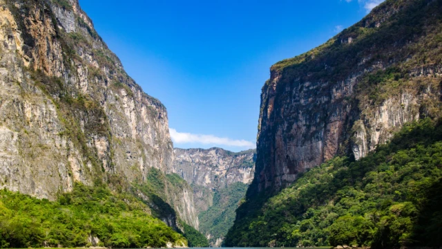Sumidero canyon Chiapas Mexique