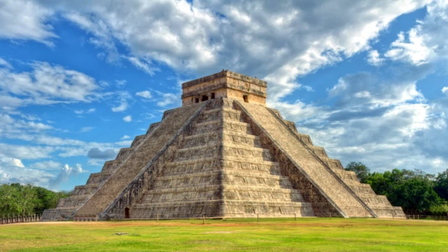 Kukulcan El Castillo Chichen Itza, Yucatan, Mexique