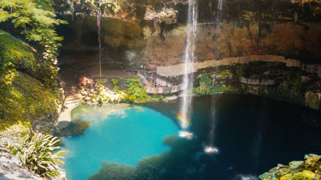 cenote dans le Yucatan