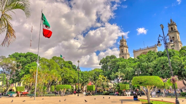 Zocalo à Mérida - Yucatan