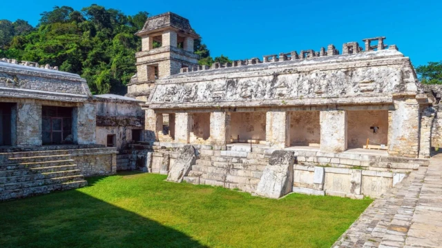 site archéologique de Palenque, au Chiapas - Mexique