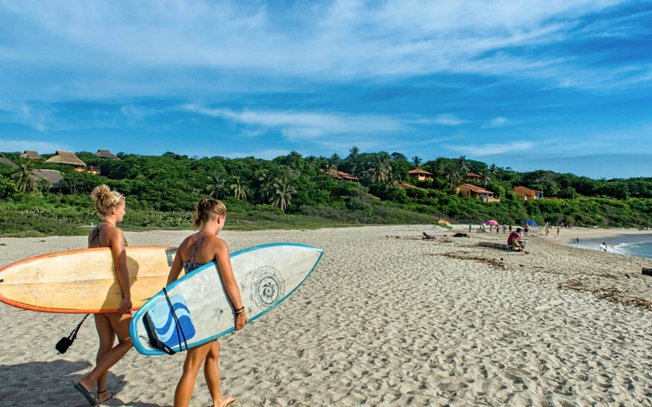 surfers à Oaxaca