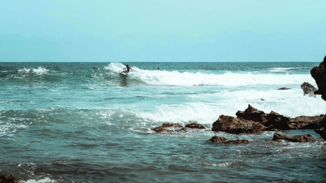 plage à Puerto Escondido - Oaxaca