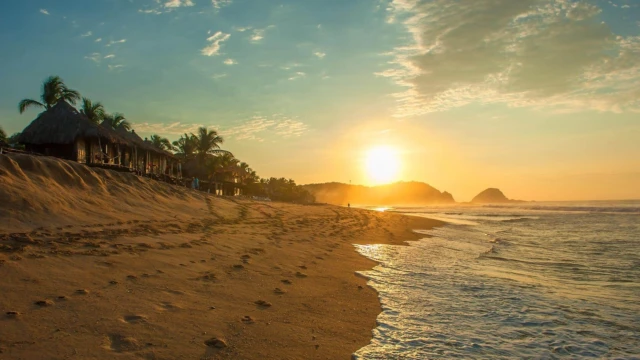 Plage à San Agustinillo - Oaxaca