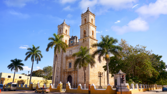 église à Valladolid - Yucatán
